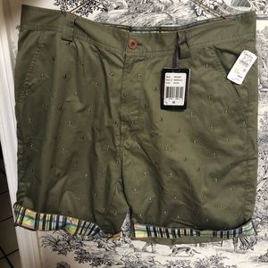 Robert graham olive men’s shorts